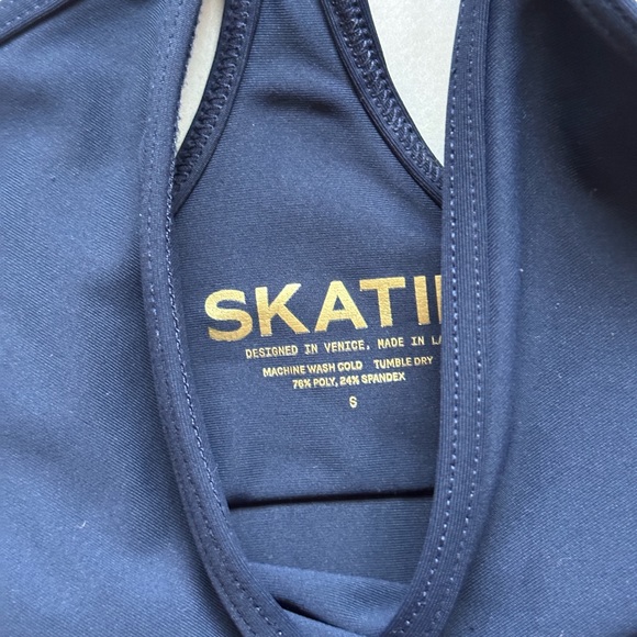 SKATIE - Sports Bra | Navy Blue - Picture 11 of 12